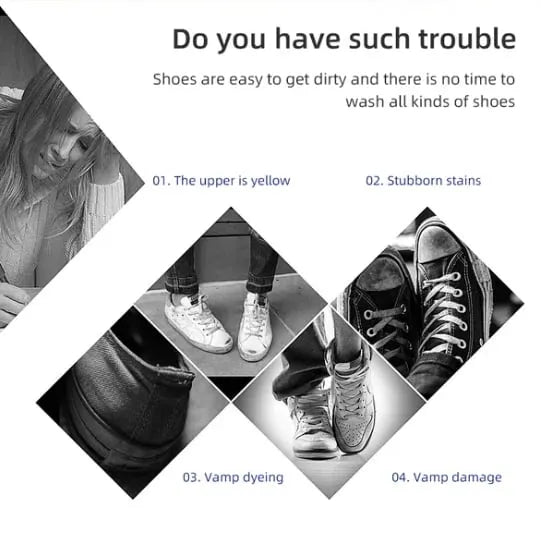 🎉Multi-Purpose White Shoe Cleaning Cream