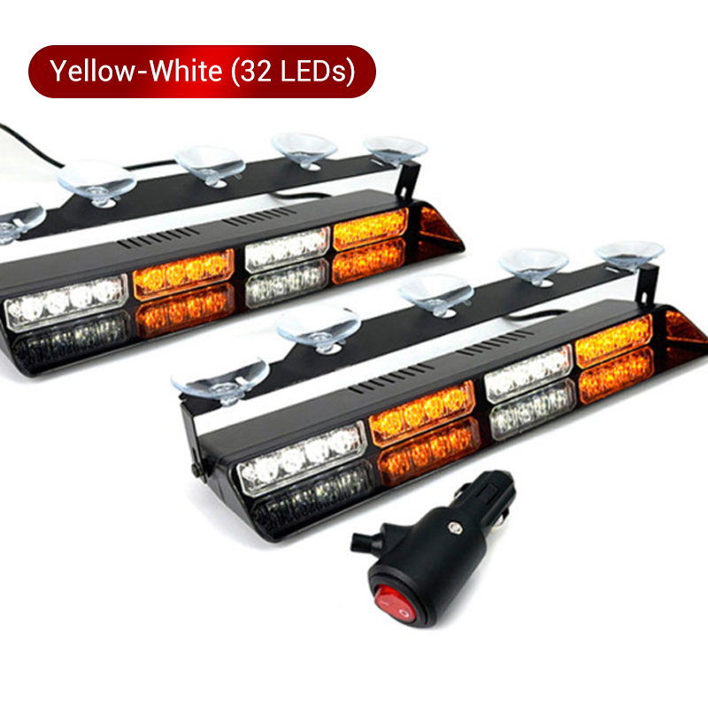 Windshield Suction Cup Strobe Warning Light for Vehicles🚗