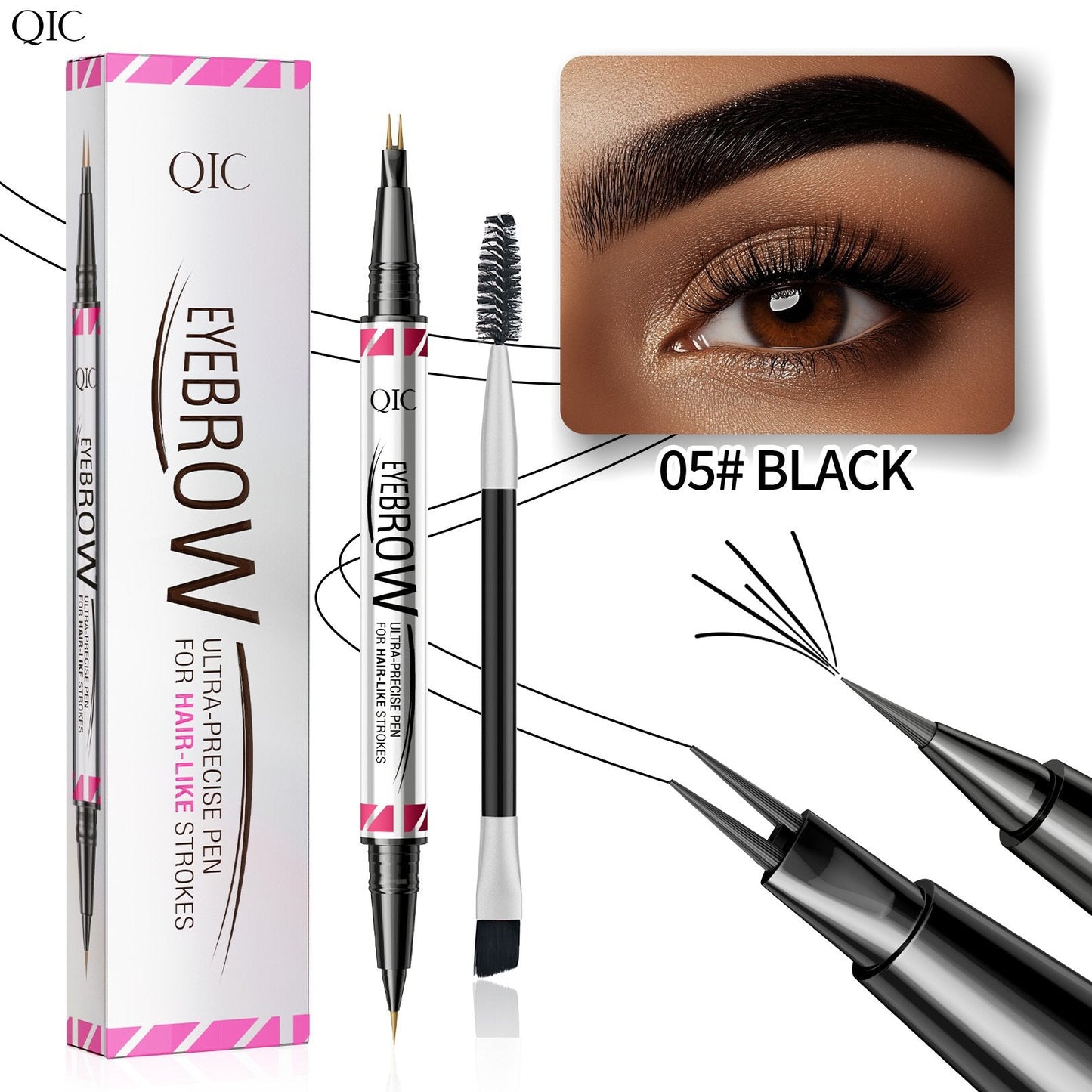 🎁3D Waterproof Microblading Eyebrow Pen