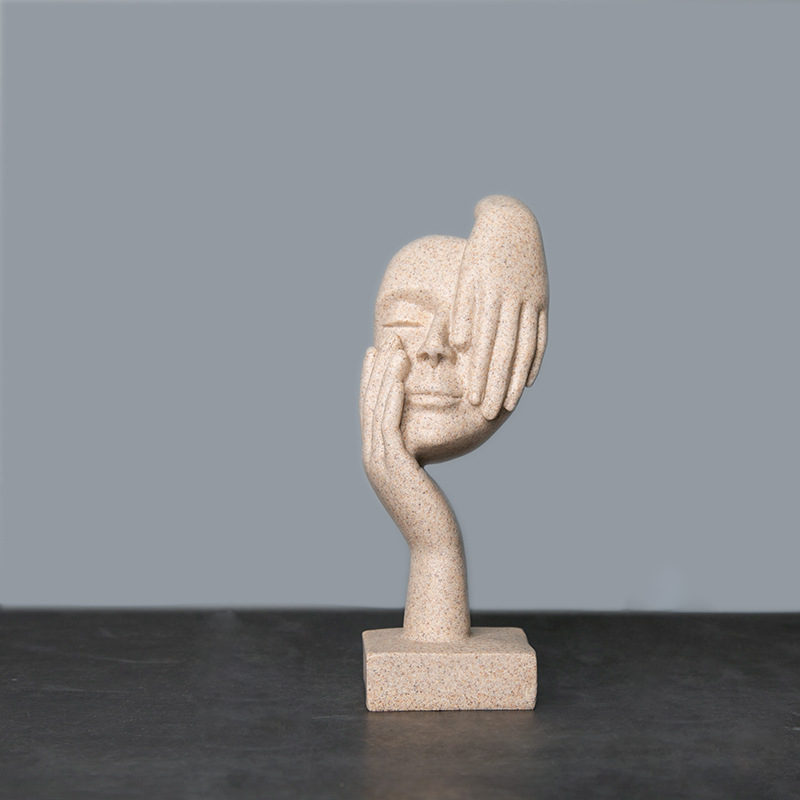 Minimalist Abstract Figurine Sculpture