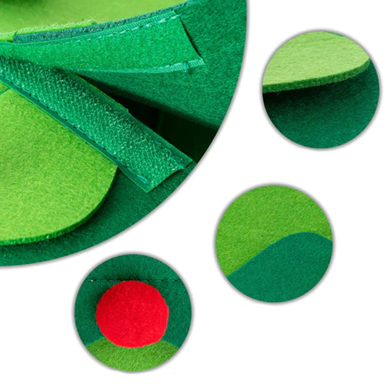 🎄 Felt Christmas Tree – Fun, No-Mess Holiday Magic! 🧬✨