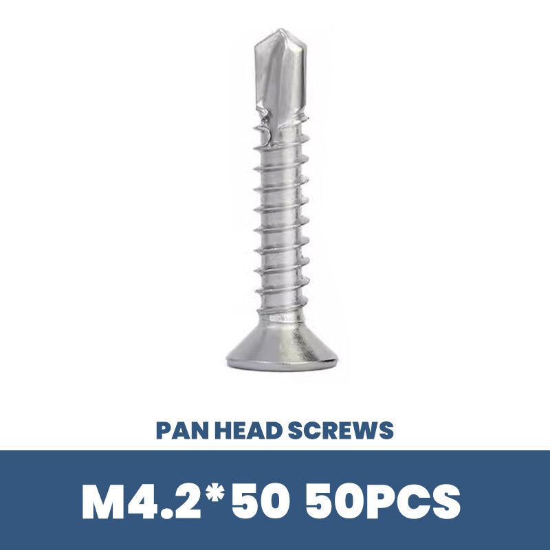 Stainless Steel Hex Washer Self-Drilling Screws