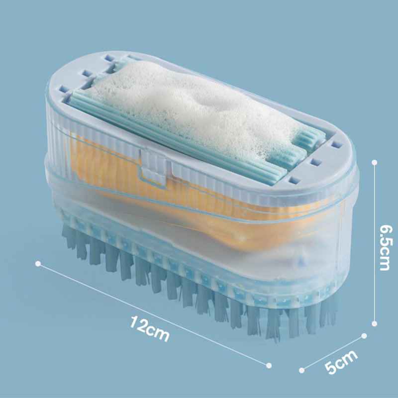 Multifunctional Soap Box with Roller & Scrubber