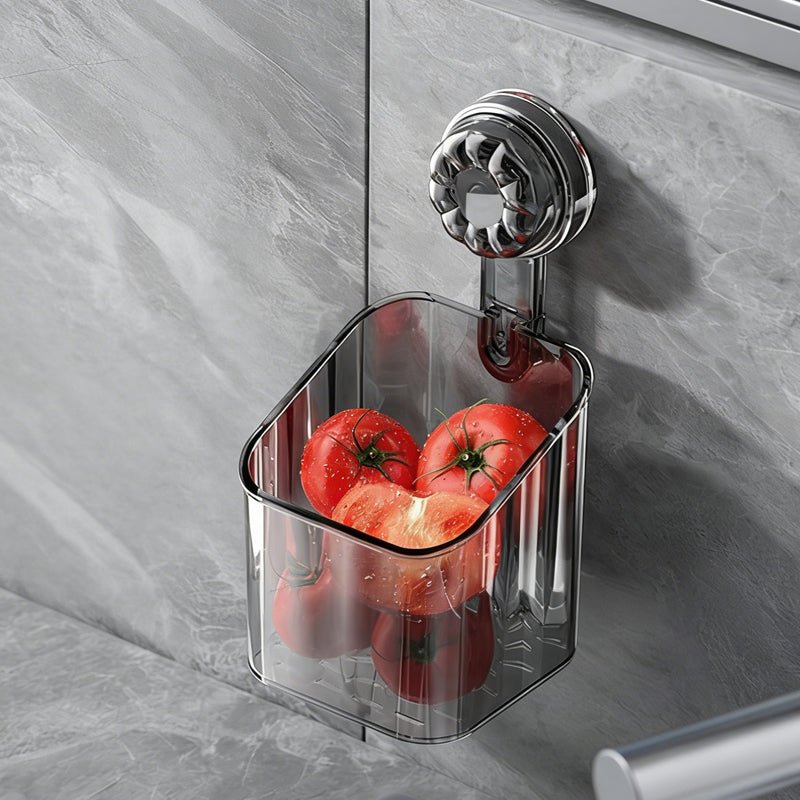 🚿Reusable No-Drill Suction Shower Shelf✨
