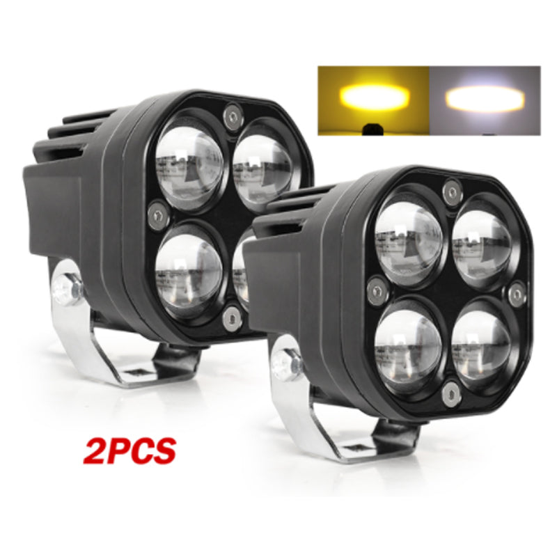 3-Inch 60W Dual-Color LED Spotlight Pods