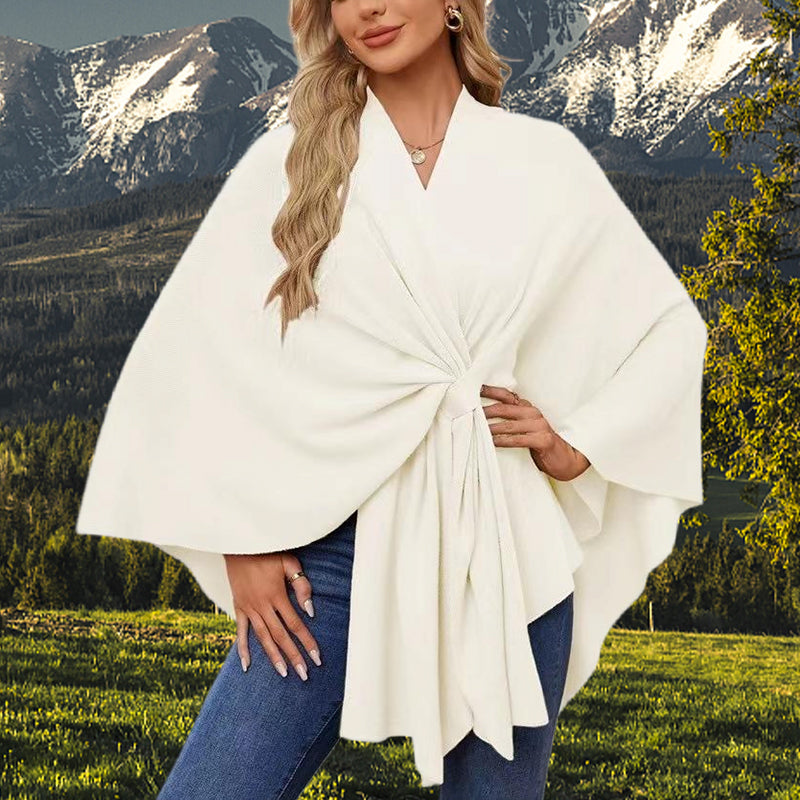 Women’s Cross Front Shawl Wrap