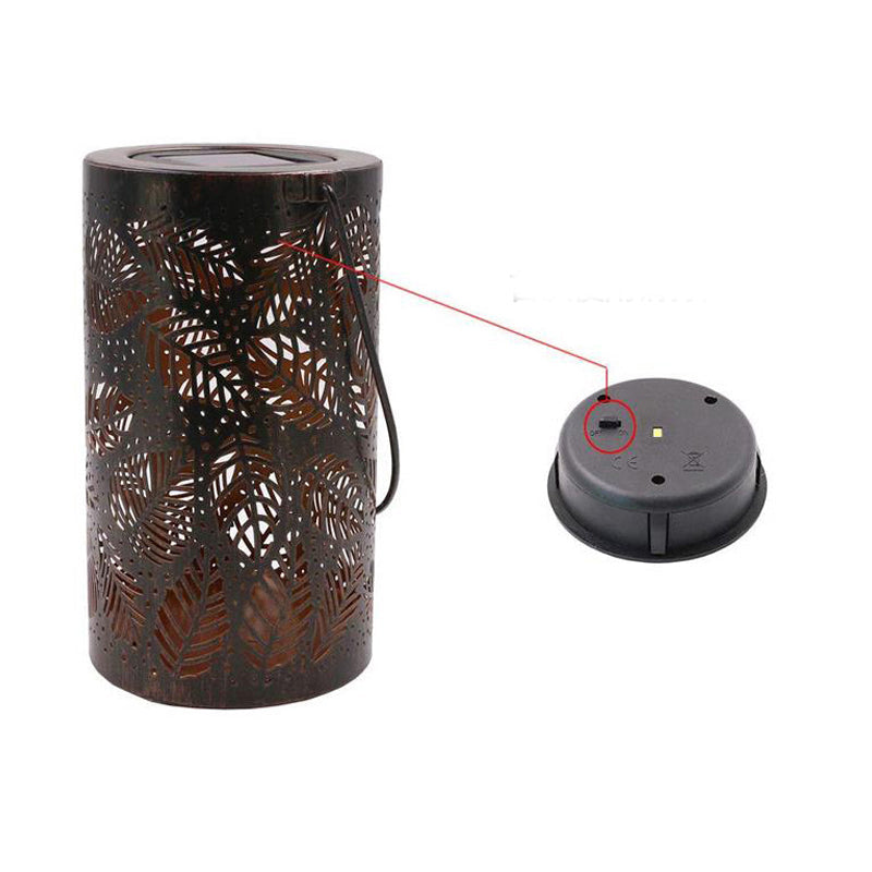🔥Hanging Solar Shadow Lantern with Hollow Design