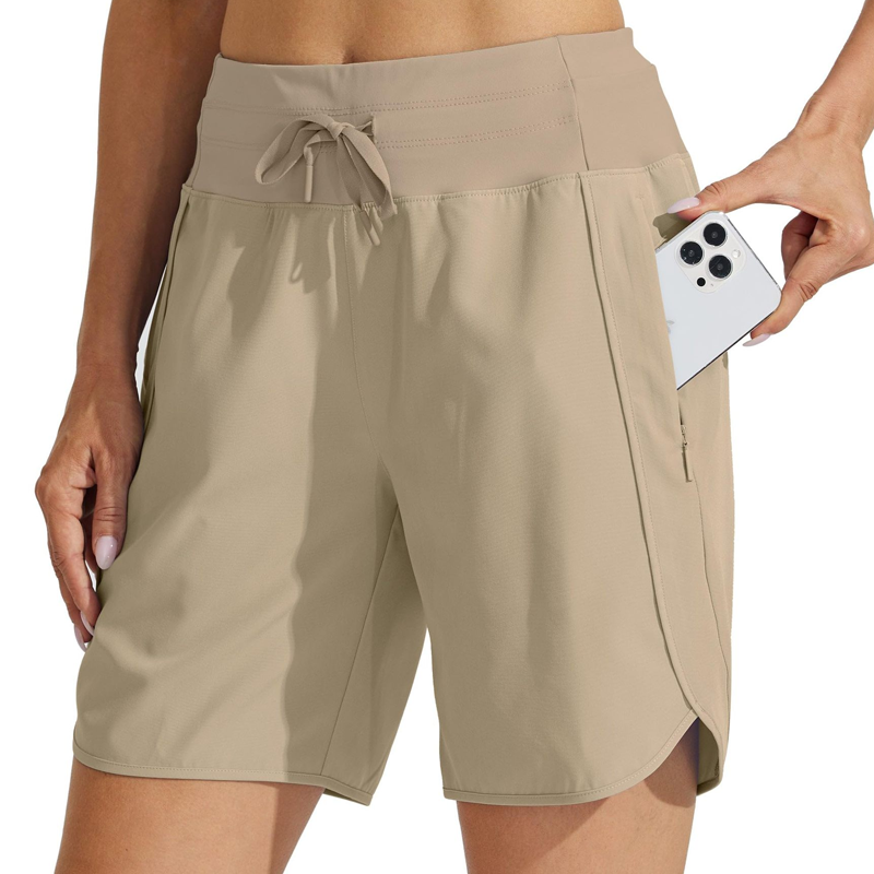 🔥Women's Active 7 Inseam Athletic Long Running High Wasistband Shorts