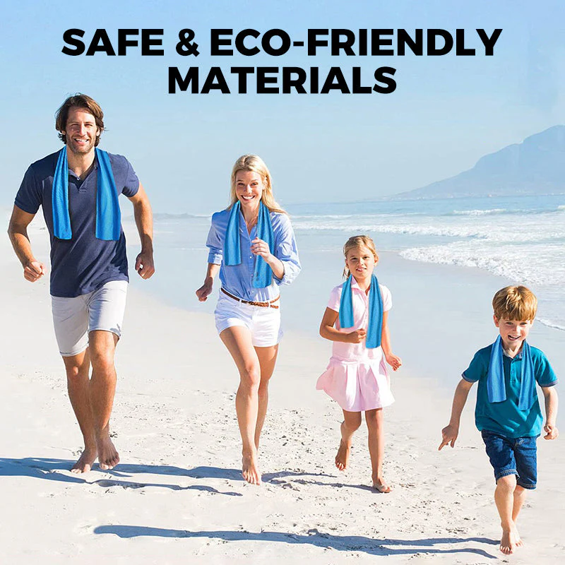 🎁 Buy One, Get One Free🔥🔥 Absorbent Cooling Towel, Can Be Used Anytime, Anywhere!