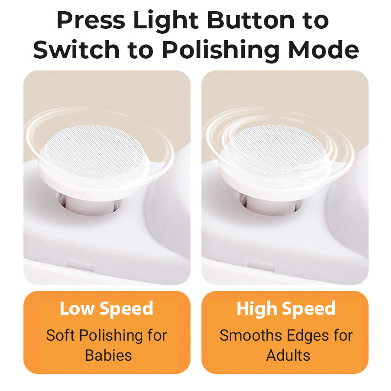🔥3 in 1 Automatic Electric Nail Clipper with Polishing【Safe and convenient】