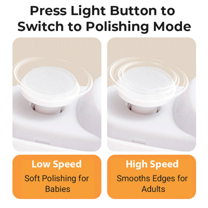 🔥3 in 1 Automatic Electric Nail Clipper with Polishing【Safe and convenient】