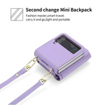 Fashion Crossbody Wallet Case of Women for Samsung Galaxy Z Flip3 4