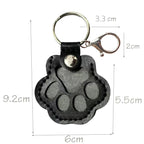 💖 Leather Key Rings To Remember Your Pet - 🐾 Always keep the memory close to yourself