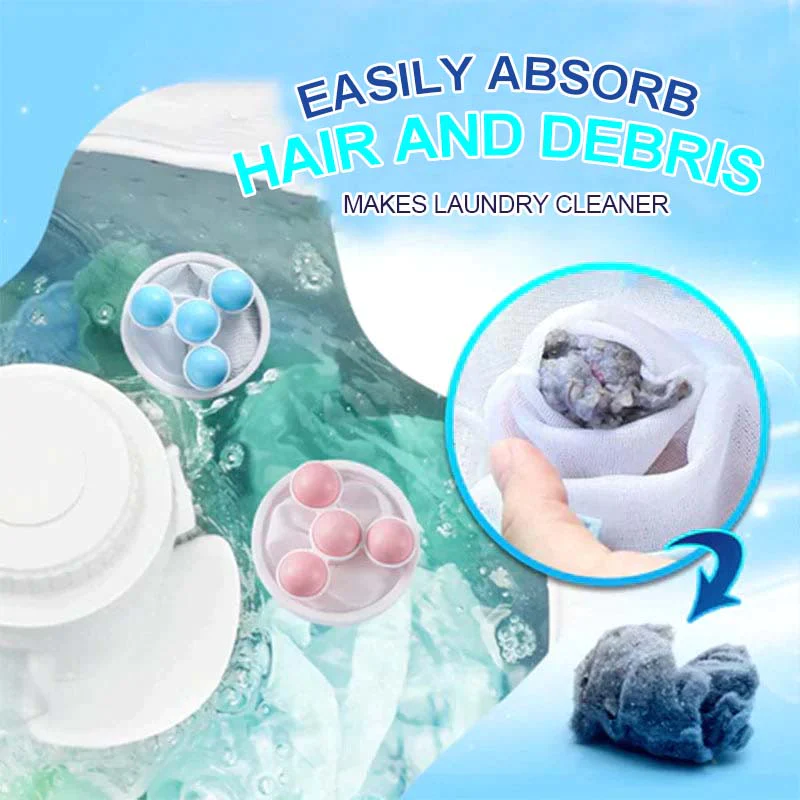 🔥 Washing Machine Hair Filter Mesh Bags