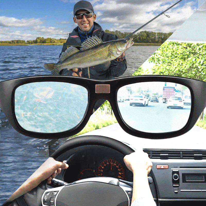 🕶️Smart Photochromic Polarized Sunglasses