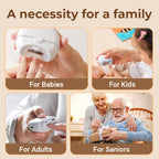 🔥3 in 1 Automatic Electric Nail Clipper with Polishing【Safe and convenient】