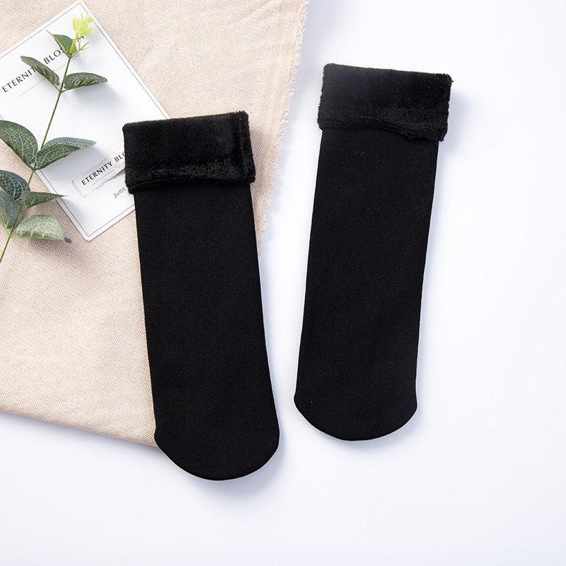 ❄️🎁5/10PCS Unisex Thickened Fleece Lined Cold-Proof Winter Socks