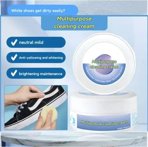 🎉Multi-Purpose White Shoe Cleaning Cream