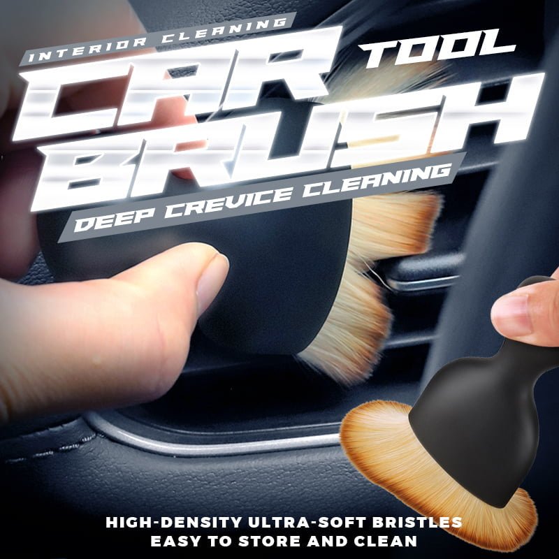 🔥Car Interior Cleaning Tool Brush