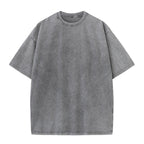 🔥Loose Vintage Solid Color Short Sleeve Top