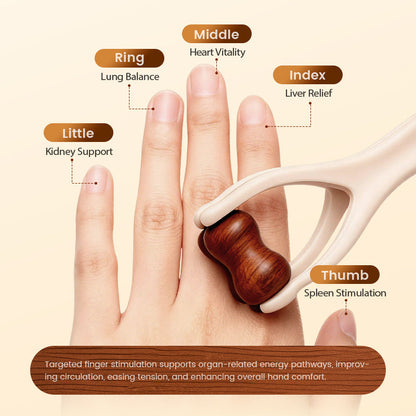 Bian Stone Finger & Palm Roller Massager