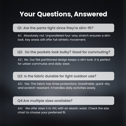 MultiPants – High Stretch Multi-pocket Durable Cargo Pants