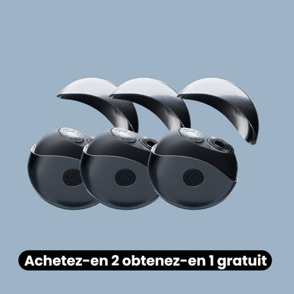 ✨ Portable Multifunctional Electric Shaver – Dual ring blades, IPX4 waterproof and compact UFO design 🪒⚡