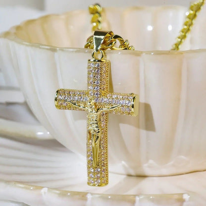 🎁✝️Jesus Crucifix Pendant Necklace