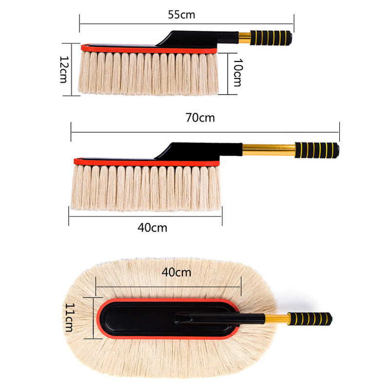 【Practical Gift】Car Duster with Extendable Telescoping Handle