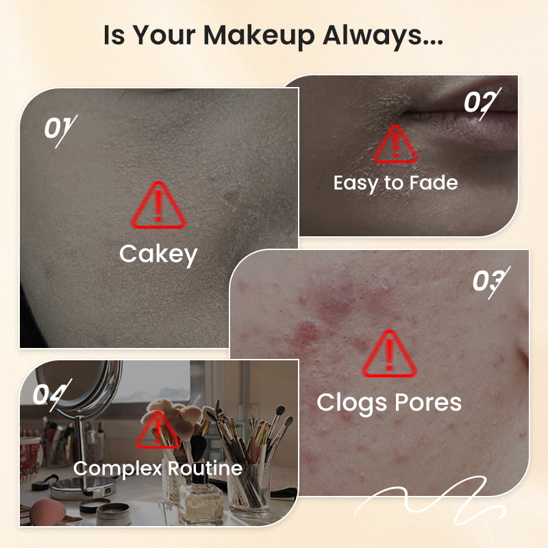 🧽Long-Lasting Waterproof Concealer Cushion