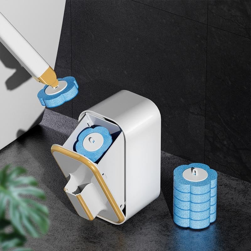 ⚡50K+ SOLD!🚽💦Disposable Replacement Wall-Mounted Innovative Toilet Brush Set✨