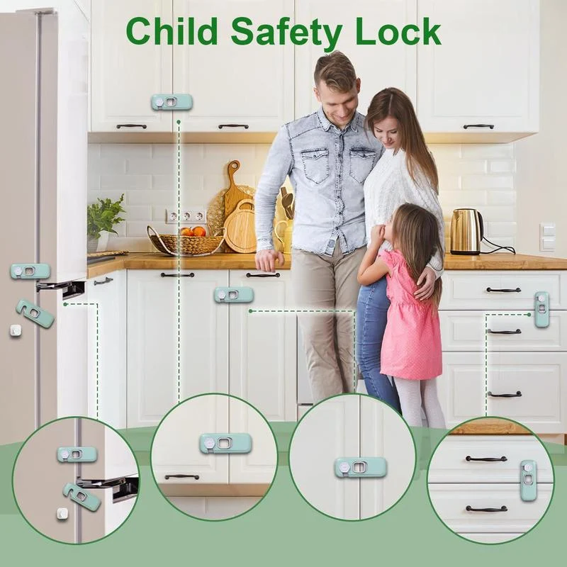 Multifunctional Child Proof Refrigerator Locks