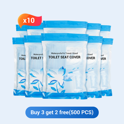 🎁2025 Hot Sale🎁💥 Disposable Plastic Toilet Seat Cover - No Worry Of Public Toilet Anymore👋