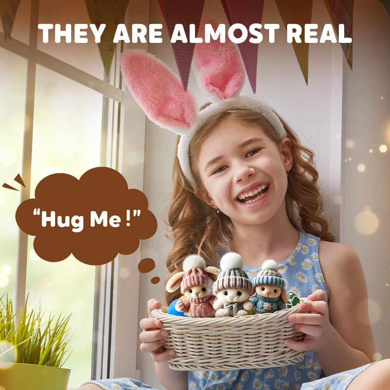 BUY 3 GET 1 FREE - Handmade🐇Mini Bunny Hug Cute Gift🎁
