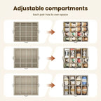 👟 Fabric Shoe Organizer Storage Box – Foldable Design, Large Capacity, Dustproof & Breathable, Space-Saving for Closet & Bedroom 🧺