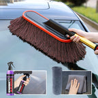 【Practical Gift】Car Duster with Extendable Telescoping Handle