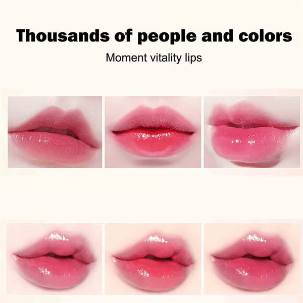 ✨Transferproof Color-Changing Lipstick💄CrystalClear Color Alchemy 💋 Auto-Tints on Contact!