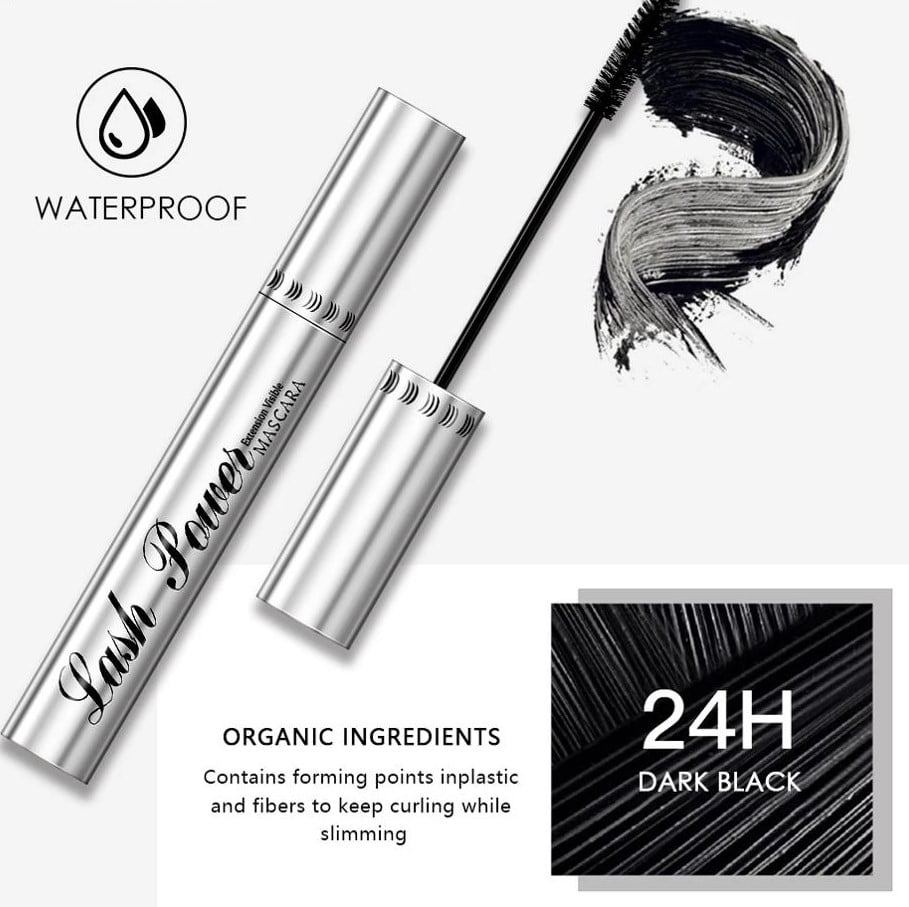 🧴💦 4D Waterproof Mascara – Silky Lengthening Formula | Sweat, Tears & Rain Resistant