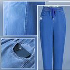 🔥Slim Casual Straight Ice Silk Jeans👖