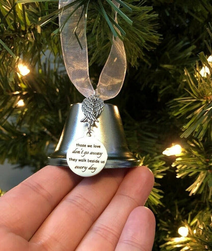 🎅Christmas Sale 49% OFF 🔥Memorial Ornaments Angel Wings Bell