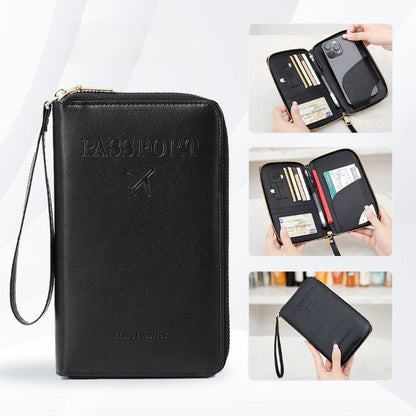 Multifunctional RFID Passport Wallet