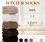 💖 Women's Solid Mid-calf Socks