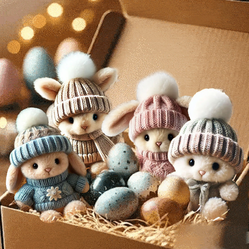 BUY 3 GET 1 FREE - Handmade🐇Mini Bunny Hug Cute Gift🎁