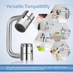 🚰 Upgrade Your Washing Routine✨ TTZZ 1440° Rotatable Faucet Aerator Extension - For Effortless, All-Angle Control!
