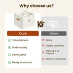 👟 Fabric Shoe Organizer Storage Box – Foldable Design, Large Capacity, Dustproof & Breathable, Space-Saving for Closet & Bedroom 🧺