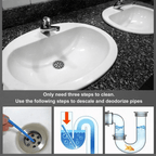 12/Set Pipe Cleaning Sticks Oil Decontamination Kitchen Toilet Bathtub Drain Cleaneer