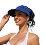 Women's UPF 50+ UV Protection Sun Visor Hat