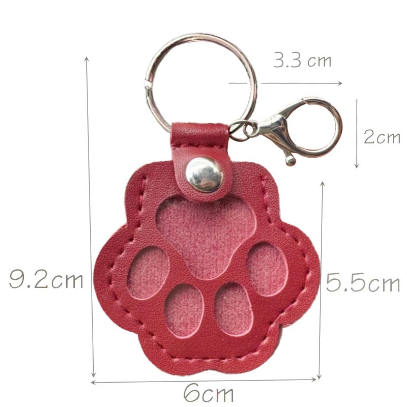 💖 Leather Key Rings To Remember Your Pet - 🐾 Always keep the memory close to yourself
