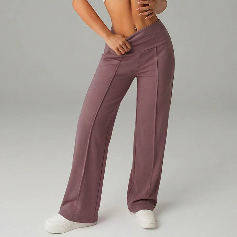 💥50K+ SOLD💕Women's Casual High Waist Wide Leg Pants