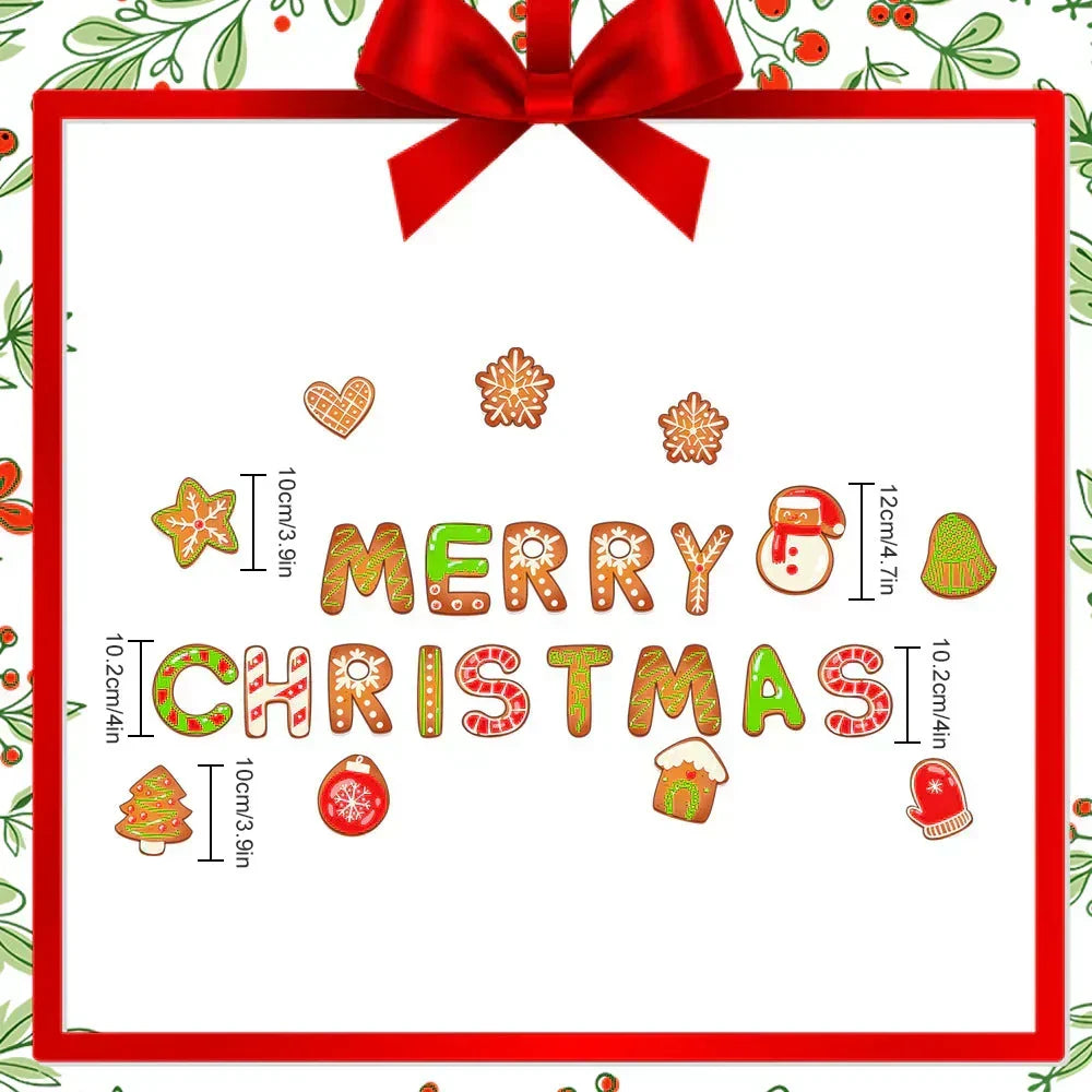 🎅 Christmas Themed Magnetic Sticker🎄Fun, Festive & Family-Friendly!